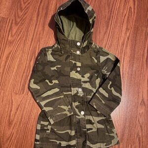 Toddler Camouflage Anorak Jacket